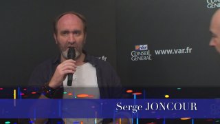 Serge Joncour Paroles d'auteur fête du livre de Toulon 2012 CG83